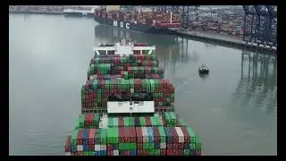 Oocl Hong Kong and Ever Glory