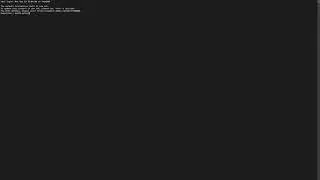 Running python3 in terminal.