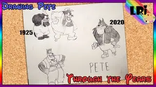 How To Draw Pete Through The Years (1925-2020) | Drawing Disney