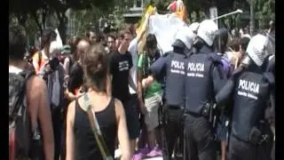 El Movimiento 15-M se congela en Barcelona