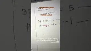 #maths #simultaneous #equation #simultaneousequation #viral #sscexams #gce #waec #neco #exam
