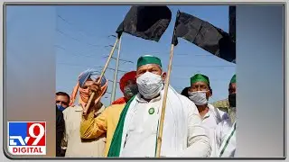 Farmers observe black day to mark 6 months protest against farm laws