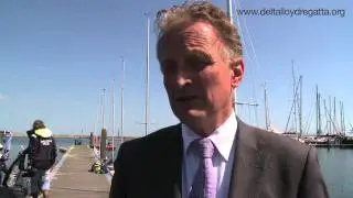 Mayor of Medemblik visits the Delta Lloyd Regatta