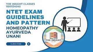 NTET 2024 Exam Pattern, Eligibility And Top Books For Ayurveda And Homeopathy - The Insight Classes