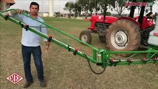 Pulverizador de Barras Hidráulico 600 / 800 / 1000 litros IMEP - Demonstração e Instruções
