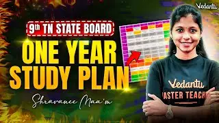 9th ONE YEAR Study Plan | TN State Board | Shravanee Ma'am