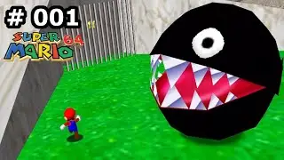 Super Mario 64 - #001 Campo de batalha Bob-omb [Bob-omb Battlefield - Behind Chain Chomp's Gate]