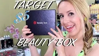 TARGET 2015 Beauty Box | Spring | LIP SWATCH & DEMO's - Unboxing!!