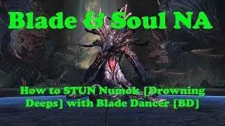 [Blade & Soul NA] Drowning Deeps Partial Guide - How to STUN Numok with Blade Dancer [BD]