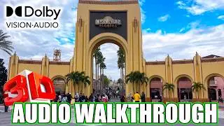 Explore Universal Studios Florida: Silent Tour with 3D Audio