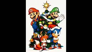 [Merry Christmas!] Super Mario 64 - Snow Mountain - Sonic Lost World - Frozen Factory Zone 1 Mashup