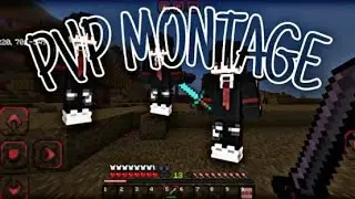 PvP Montage | Mineacraft | @NizGamer | MCPE VS PC PLAYER