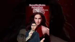 Nueva Miss Mexico 2025 es Fatima Bosch #missuniverse #missgrand #missworld #mexico #mexican