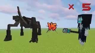 5 Dread Lich (Ice and Fire MOD) VS. Adapted Summoner (Scape and Run Parasites MOD) in MINECRAFT.