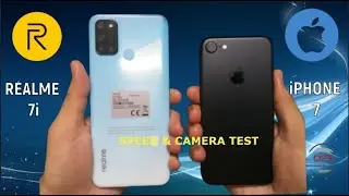 Realme 7i vs iPhone 7 Speed & Camera Test