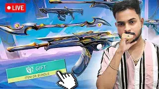 🛑 GIFTING OPTION AA GAYA 😍 | VALORANT LIVE w/ A10K