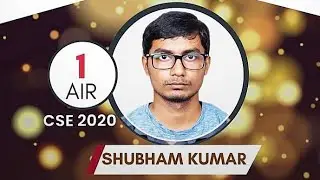 subham kumar upsc topper 2020🔥| upsc topper 2020| AIR 1 🔥