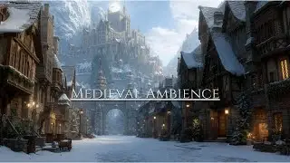 Medieval Streets by the Castle &ndash; Relaxing Night Ambience