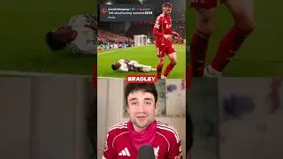 Conor Bradley with Vini IN HIS POCKET 🤐
