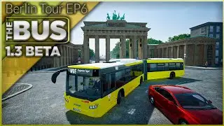 The Bus 1.3 Berlin Tour - Depot to Airport EP6 - Dynamic Weather Gameplay | Thrustmaster T300RS