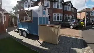 Horse box catering trailer - for sale