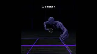 4 different techniques for the reverse pendulum serve - #tabletennis  #pingpong