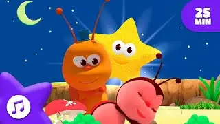 Best Bedtime Songs 😴 Lullabies for Babies and Toddlers - Boogie Bugs - Kids Songs & Nursery Rhymes