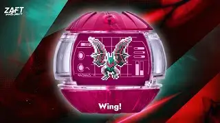 Physicam Wing Capsem Animated Pixel Kamen Rider Zeztz Driver Henshin Sound 仮面ライダーゼッツ フィジカム ウイング カプセム