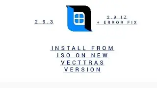 VECTRAS VM lastest version install rom from iso or pre installed virtual box image. NEW