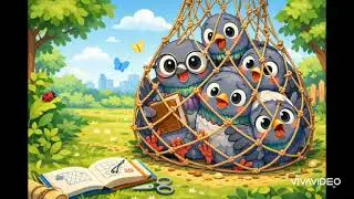 The Clever Pigeon and the Kind Mouse | A Cute Animal Story for Kids