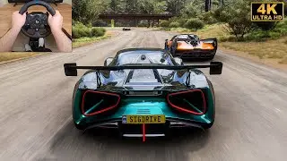 Lotus Evija VS Hypercars - Forza Horizon 5 | Logitech G923 Steering Wheel