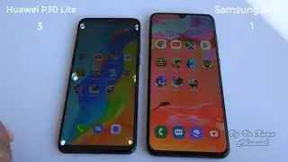 Samsung Galaxy A70 vs Huawei P30 Lite
