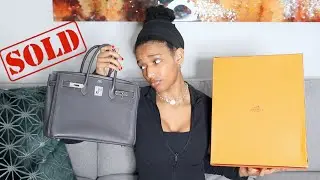 Saying goodbye to my luxury bags...