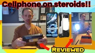 OUKITEL WP100 Titan Rugged Smartphone  Review | 33000mAh Battery, 200MP Camera & Built-In Projector!