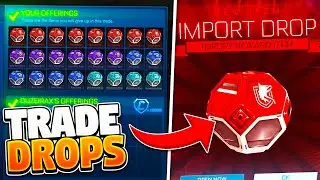 TRADING DROPS ON ROCKET LEAGUE!? How Much Would They Cost?