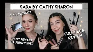 SADA Perfect Telu Browliner & Full Face Review +Swatch | SHE&CAT