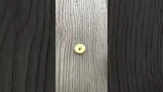 15mm Flat Gold Blazer Button by Smart as a Button Ltd