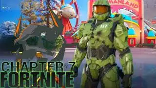 FORTNITE CHAPTER 7: MASTER CHIEF IS THE BAD GUY!  (MONTAGE VIDEO)