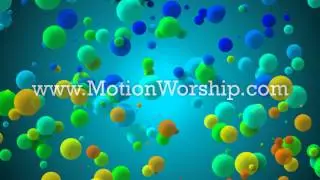 Colorful Bubbles Background Loop for Kids & Children's Ministry