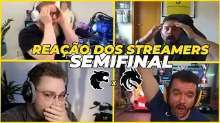 REA&Ccedil;&Atilde;O DOS STREAMERS GRINGOS E BR SEMIFINAL! FURIA x SPIRIT - IEM KRAK&Oacute;W ( GAU, OHNEPIXEL, FL0MS.. )