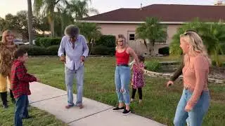 Humpty Hump Shock G teaching his dance to us