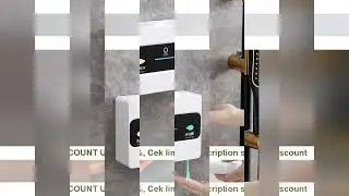 Double ended hand sanitizer machine detergent automatic sensor shampoo and shower gel bottle wall