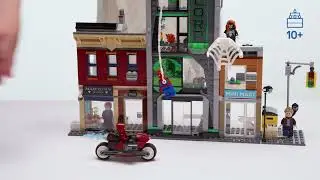 LEGO Marvel Spider-Man vs. Oscorp Construction Set 76324