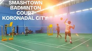 SMASHTOWN BADMINTON COURT KORONADAL CITY QUEUING (Zudoto/ Mark Louie vs Jun/Ali )