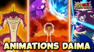 ALL DAIMA SUMMONING ANIMATIONS | DOKKAN BATTLE