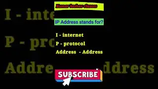 IP address stands for?/#kumarkeshavclasses /#kumarkeshav