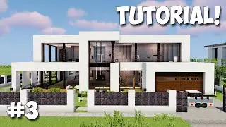 Minecraft | Modern House Tutorial | Modern Series #3