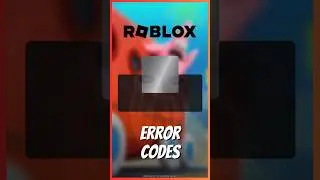 Scary Roblox Errors?💀
