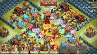 Guild Wars Vs Rank 1 Might Guild Smashing Bases Castle Clash