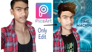 PicsArt Photo Edit|| t-shirt Change | hair Edit PicsArt App | Zaid Editing